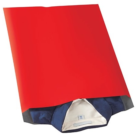 Bsc Preferred 14-1/2 x 19'' Red Poly Mailers, 100PK BUY00018220
